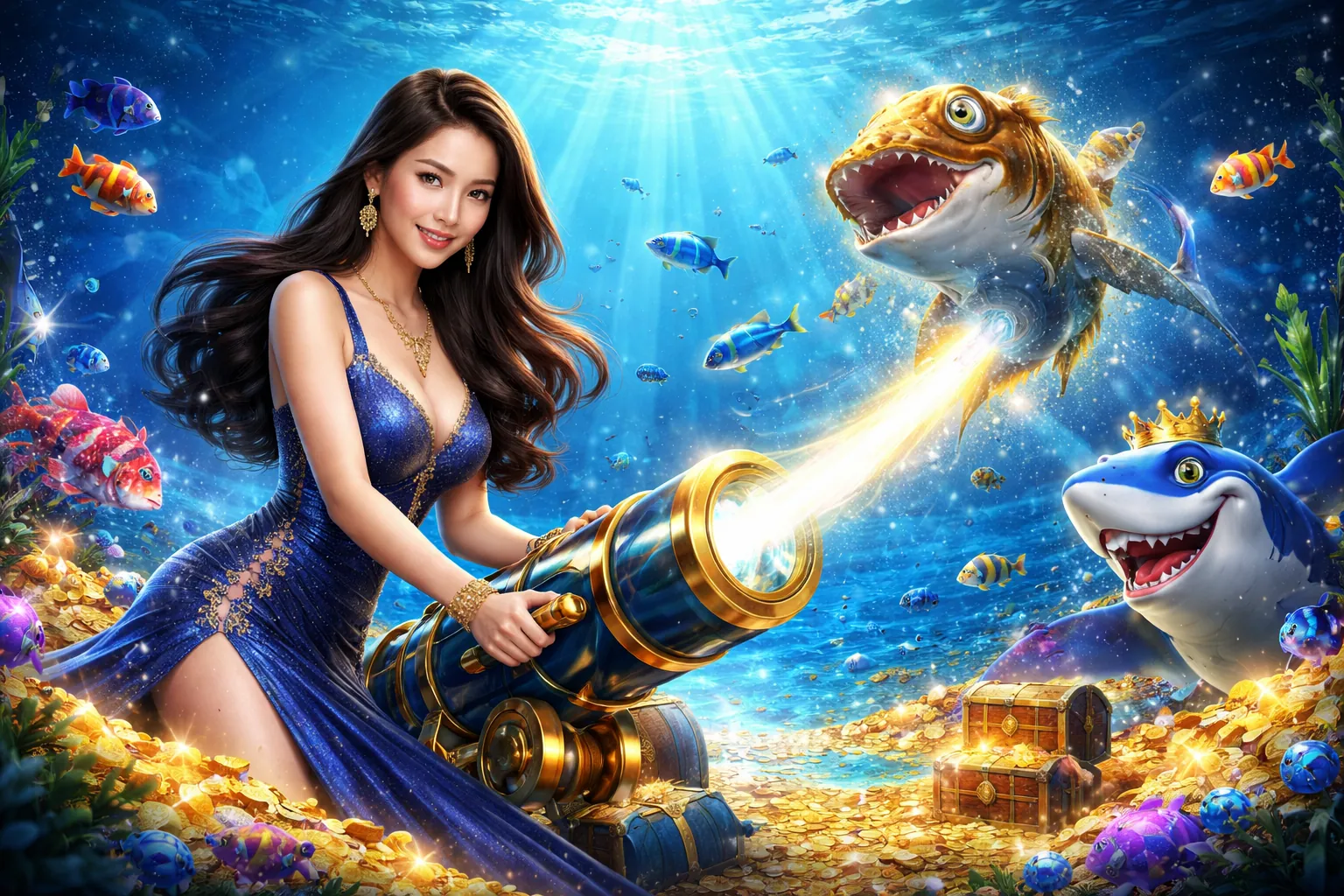 Trò chơi bắn cá trực tuyến hấp dẫn